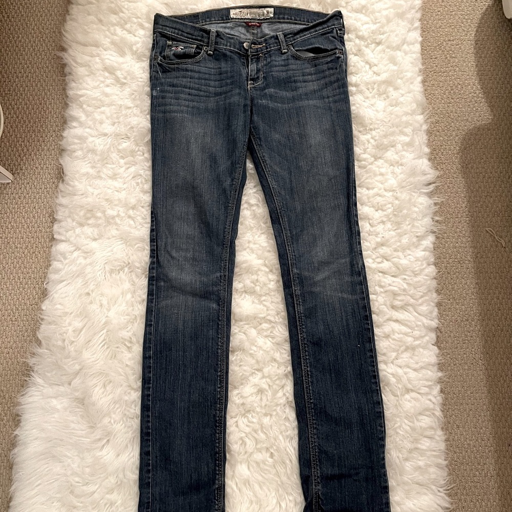 Hollister Straight Leg Low Rise Jeans